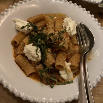 Cucciolo Osteria - Spicy Vodka Tomato Cream Rigatoni - Italian Near Me - Durham, North Carolina Cucciolo Osteria - Spicy Vodka Tomato Cream Rigatoni - Italian Near Me - Durham, North Carolina