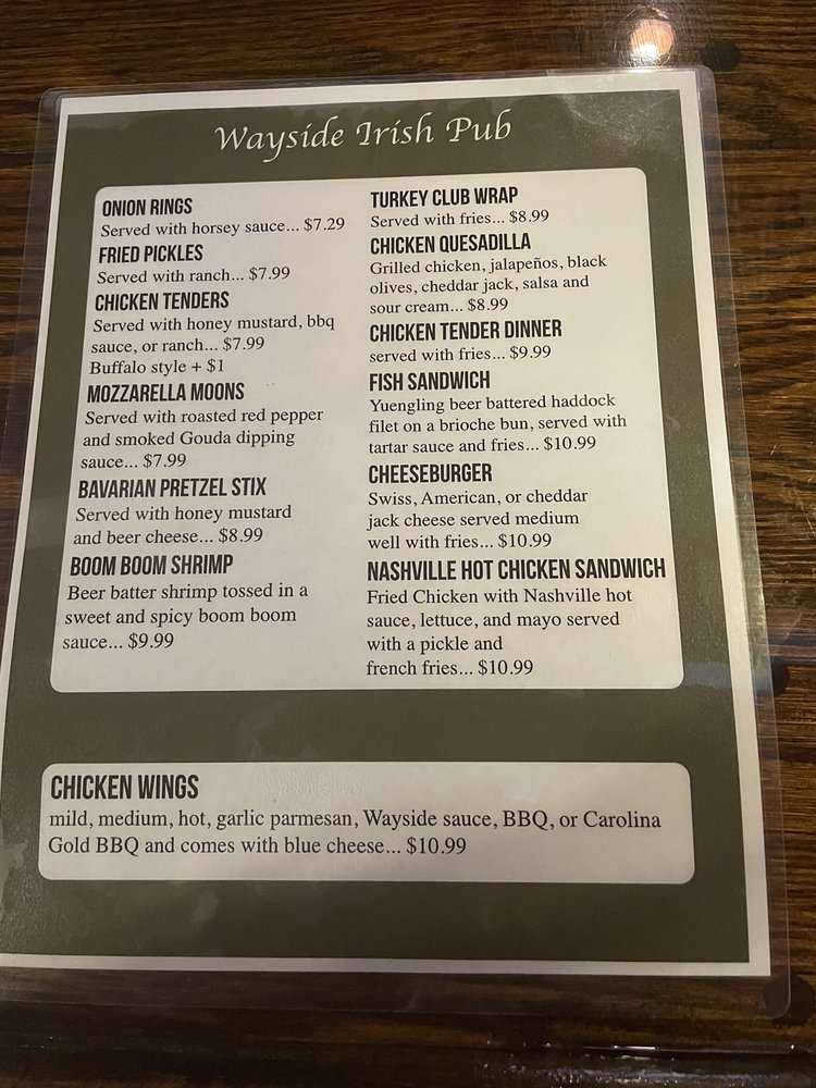 WAYSIDE IRISH PUB 10 Photos Elbridge, New York Irish Restaurant