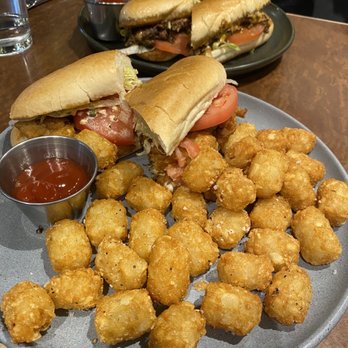 Riverside Tavern - Oyster poboy and chopped cheese - Bars Near Me - Richmond, Virginia
