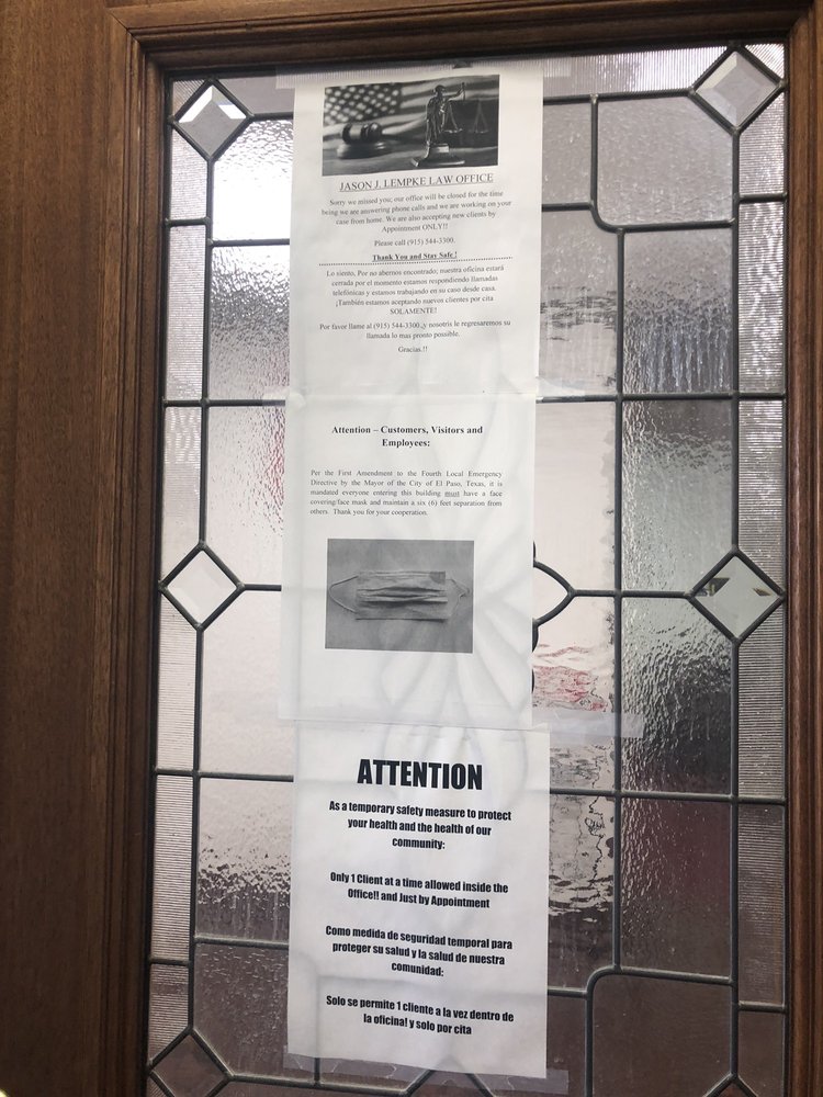 Jason J Lempke - disability attorney in El Paso, TX