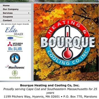 Bourque Heating & Cooling - Heating & Air Conditioning/HVAC Near Me - Hyannis, Massachusetts