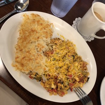 Eggsellent Cafe - Migas with chorizo and hash browns - Breakfast & Brunch Near Me - Carrollton, Texas