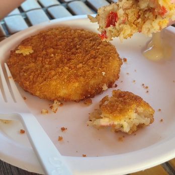 Larsen's Fish Market - Crab (?) cake - Seafood Markets Near Me - Chilmark, Massachusetts