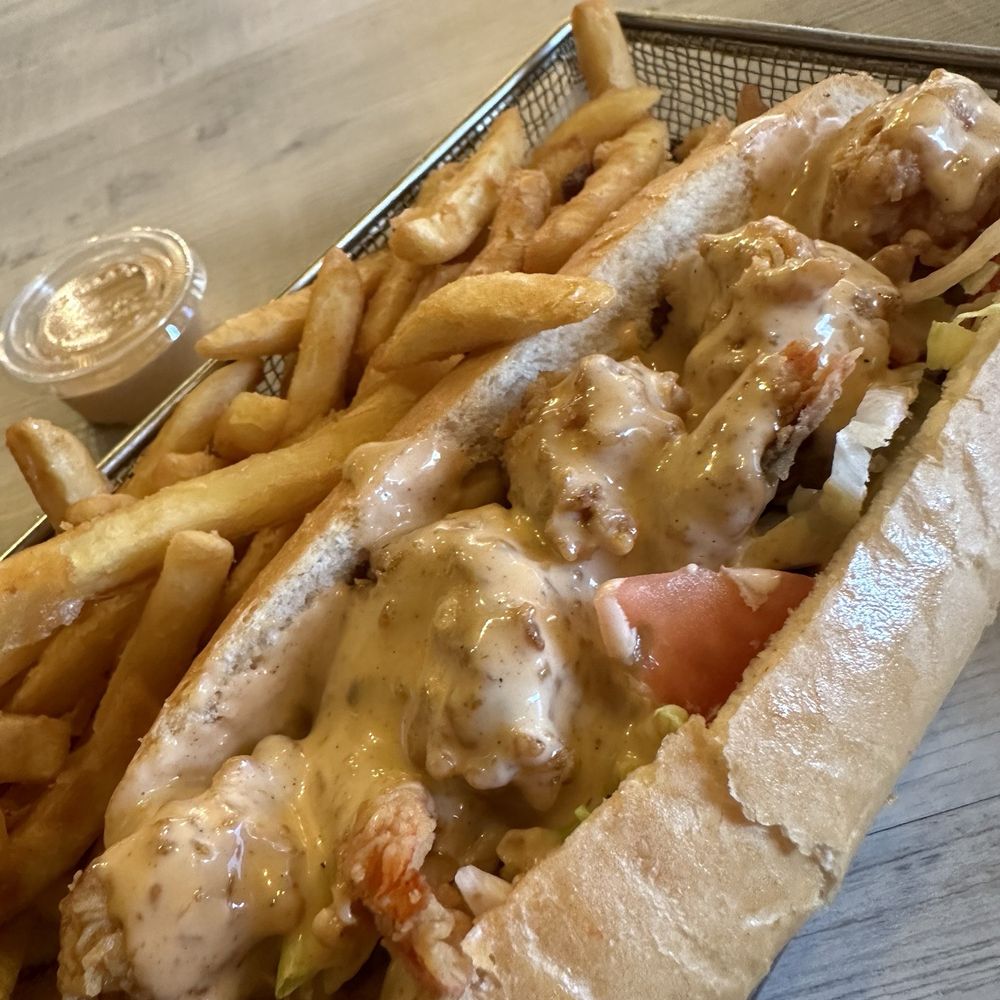 Long Time No Sea - Shrimp po boy - Seafood Near Me - Manassas, Virginia Long Time No Sea - Shrimp po boy - Seafood Near Me - Manassas, Virginia
