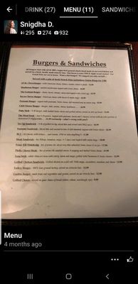 Menu photo 8 The Lookout Bar & Grill Oxnard, CA
