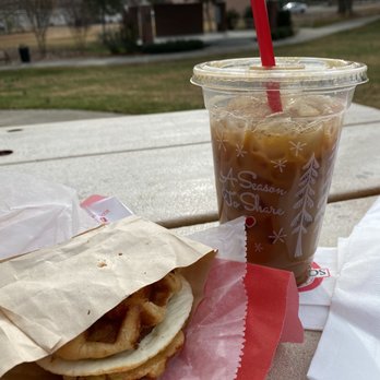 Scooter's Coffee - Waffle sandwich and chai - Coffee & Tea Near Me - Indian Trail, North Carolina Scooter's Coffee - Waffle sandwich and chai - Coffee & Tea Near Me - Indian Trail, North Carolina
