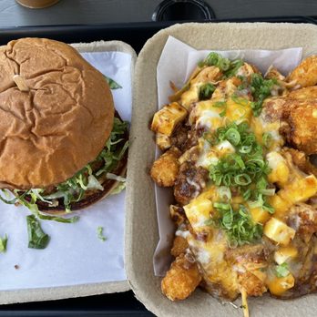Bopomofo Cafe - Honey walnut shrimp burger and mapo tofu tots - Bubble Tea Near Me - San Gabriel, California Bopomofo Cafe - Honey walnut shrimp burger and mapo tofu tots - Bubble Tea Near Me - San Gabriel, California