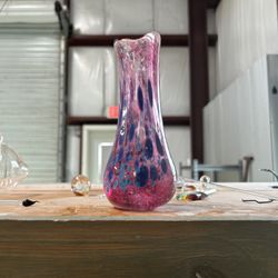 Glass deer - Glass blowing vase class