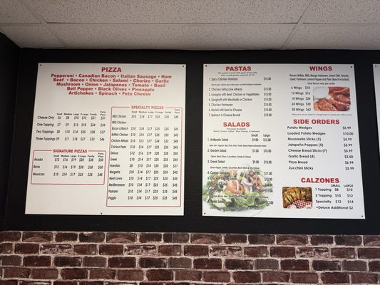 Menu photo 2 Pizza D Amore Anaheim, CA