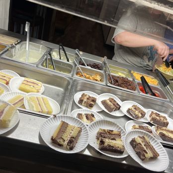 Brickhouse Grill - a variety of desserts on display - Southern Near Me - Concord, North Carolina