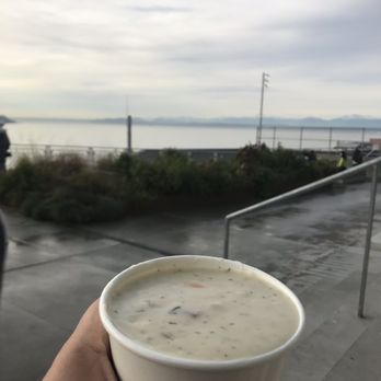 Market Grill - Clam Chowder Soup - Seafood Near Me - Seattle, Washington