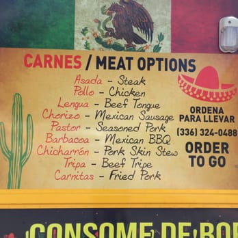 Taqueria El Torito - Taqueria El Torito meat options - Food Trucks Near Me - Greensboro, North Carolina Taqueria El Torito - Taqueria El Torito meat options - Food Trucks Near Me - Greensboro, North Carolina