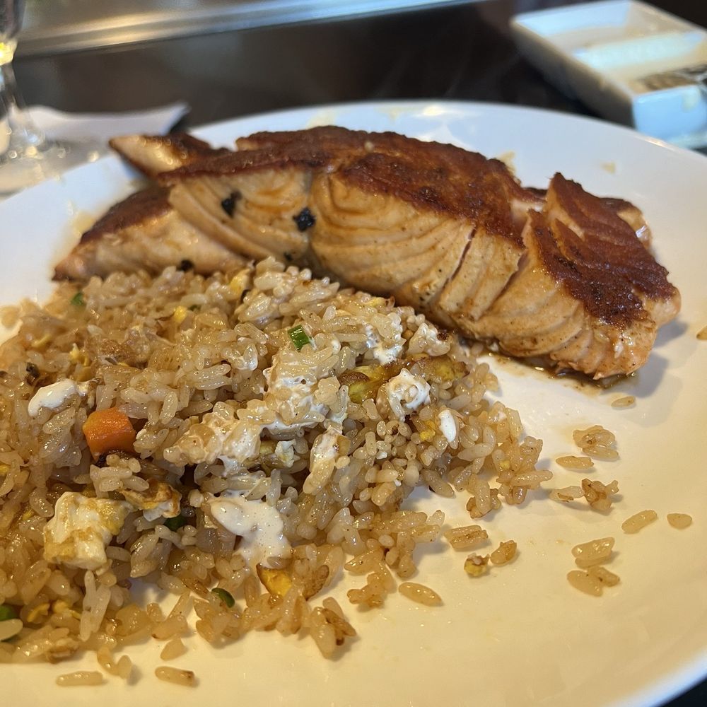 Mikado - Salmon hibachi - Japanese Near Me - Orlando, Florida Mikado - Salmon hibachi - Japanese Near Me - Orlando, Florida