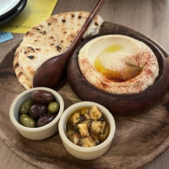 Cardamom - Hummus, pita, and olives. - Mediterranean Near Me - Minneapolis, Minnesota Cardamom - Hummus, pita, and olives. - Mediterranean Near Me - Minneapolis, Minnesota
