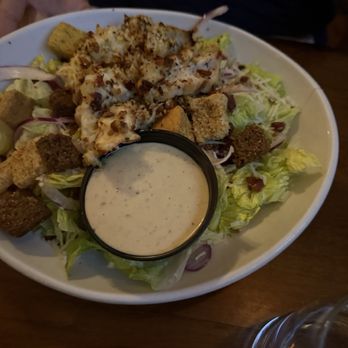 Hendel's - Parmesan Encrusted Chicken Caesar Salad - New American Near Me - Florissant, Missouri