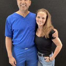 Milestone Oral Surgery and Implant Center - Our happy All-On-4 patient who received a life changing smile!