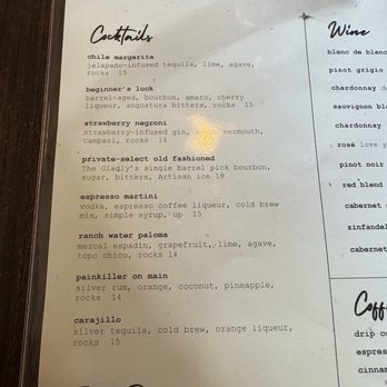 Beginner's Luck - Cocktails - Coffee & Tea Near Me - Scottsdale, Arizona