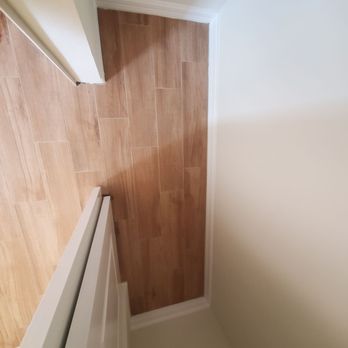 Way Floors - Meticulous and detail-oriented work even in the tight closet space. - Flooring Near Me - Brandon, Florida