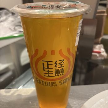 Serious Sanji - One of there teas in a to go cup - Bubble Tea Near Me - Northbrook, Illinois Serious Sanji - One of there teas in a to go cup - Bubble Tea Near Me - Northbrook, Illinois