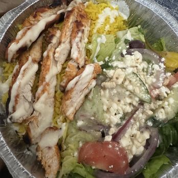 Danny’s Greek Cafe - Chicken Rice Bowl - Greek Near Me - Fort Worth, Texas