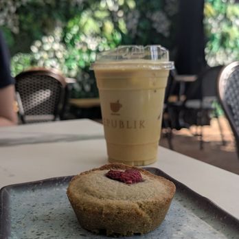 Republik Coffee - Matcha Almond Pastry - Coffee & Tea Near Me - Monrovia, California Republik Coffee - Matcha Almond Pastry - Coffee & Tea Near Me - Monrovia, California