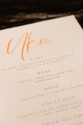 Menu photo 2 Uka Omakase New York, NY