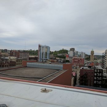 Cocktail Terrace - a view of a city from a rooftop - Cocktail Bars Near Me - Cincinnati, Ohio