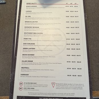 Dewey's Pizza - U-City - Menu - Pizza Near Me - University City, Missouri