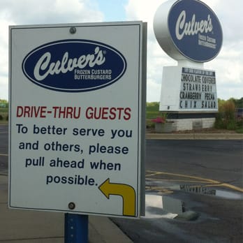 Culver's - Cooked so fresh your gonna have to wait even in the drive thru! - Ice Cream & Frozen Yogurt Near Me - Pleasant Prairie, Wisconsin Culver's - Cooked so fresh your gonna have to wait even in the drive thru! - Ice Cream & Frozen Yogurt Near Me - Pleasant Prairie, Wisconsin