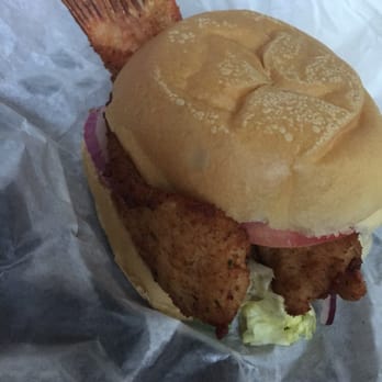 Heads or Tails Seafood - Minuta Sandwich (Snapper) - Seafood Markets Near Me - Miami, Florida Heads or Tails Seafood - Minuta Sandwich (Snapper) - Seafood Markets Near Me - Miami, Florida