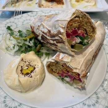 Amal - Falafel wrap - Lebanese Near Me - Miami, Florida