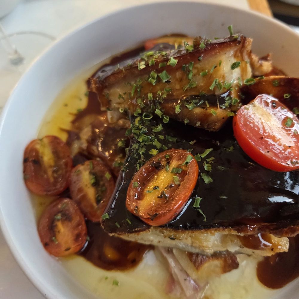 Pomona Eastie - The pork belly dish - Breakfast & Brunch Near Me - Boston, Massachusetts