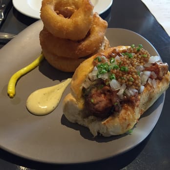 Gunshow - Rabbit hot dog - New American Near Me - Atlanta, Georgia