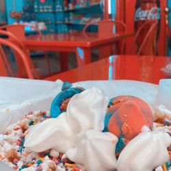 Carnival Sweets - Unicorn funnel cake