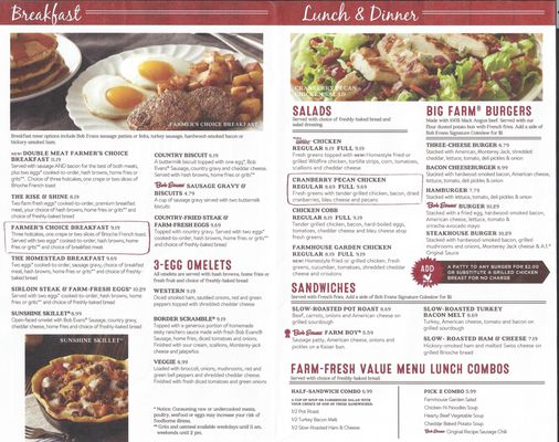 Menu photo 4 Bob Evans Monroe, MI Menu photo 4 Bob Evans Monroe, MI