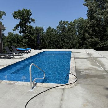 Back Yard Delights - Recently completed in ground pool installation - Decks & Railing Near Me - Blairsville, Georgia Back Yard Delights - Recently completed in ground pool installation - Decks & Railing Near Me - Blairsville, Georgia