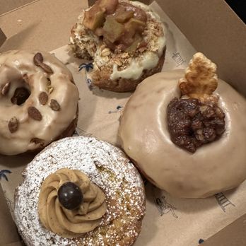 Hook And Press Donuts - Pecan pie, Dutch apple pie, caramel apple, pumpkin spice latte - Donuts Near Me - Santa Barbara, California
