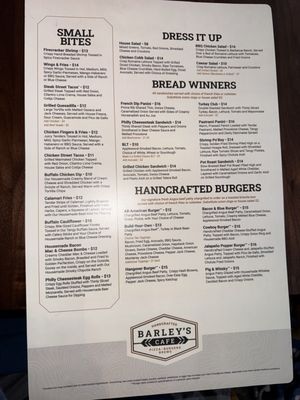 Menu photo 1 Barley's Brewing Henderson, NV