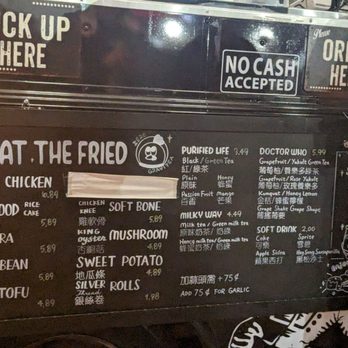 Zero Gravitea - Menu as of October 2023. Check IG for specials and promos - Food Trucks Near Me - San Gabriel, California