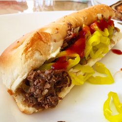 Big John Steak & Onion - Philly steak with red sauce