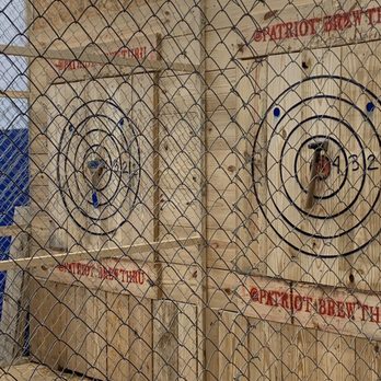 Patriot Brew Thru and Axe Throwing - Axe throwing - Axe Throwing Near Me - Hickory, North Carolina Patriot Brew Thru and Axe Throwing - Axe throwing - Axe Throwing Near Me - Hickory, North Carolina