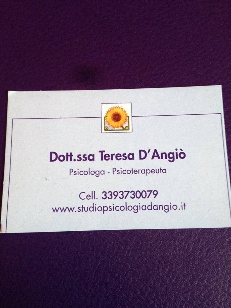 DOTT.SSA TERESA D’ANGIÓ Via Fratelli Canale 7, Genova, Italy