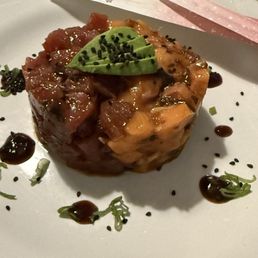 Salmon and Tuna Poke. Salmon and Tuna Poke.