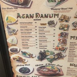 Matam Ih - Close up of menu Dec 2020