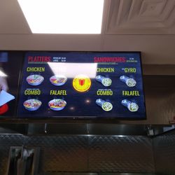 The Halal Guys - Menu Board