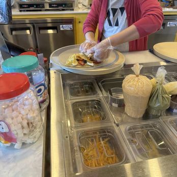 T-Swirl Crepe - My crepe being made fresh - Creperies Near Me - Oklahoma City, Oklahoma T-Swirl Crepe - My crepe being made fresh - Creperies Near Me - Oklahoma City, Oklahoma