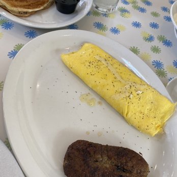 Big Bad Breakfast - Memphis - Pancakes, cheese omelet, chicken sausage, and vanilla cappuccino! Delicious. - New American Near Me - Memphis, Tennessee Big Bad Breakfast - Memphis - Pancakes, cheese omelet, chicken sausage, and vanilla cappuccino! Delicious. - New American Near Me - Memphis, Tennessee