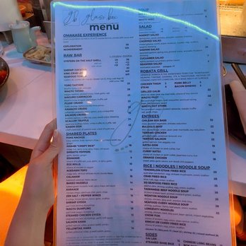 Glass Box San Diego - Menu - Seafood Near Me - San Diego, California