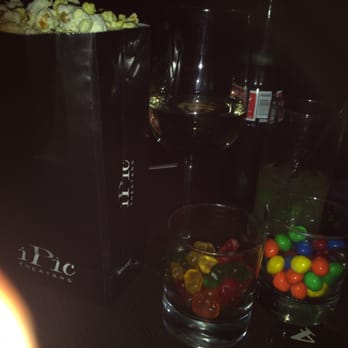 IPIC Houston - Goodies!  Note that only the popcorn is free for certain seats.  The candy and other items in this photo areNOT free. - Cinema Near Me - Houston, Texas