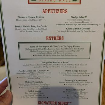 Boatwright's Dining Hall - Cajun/Creole Near Me - Lake Buena Vista, Florida